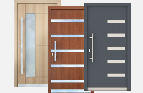 Design hliníkových dveří