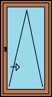PSK - posuvně sklopné dveře