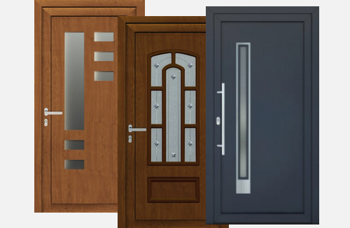 Design plastových dveří RI OKNA