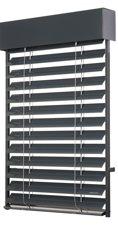 Parapety, žaluzie, sítě a další
